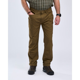 Pinewood Herren Hose V&auml;rnamo Vintage Canvas Olive Brown C48
