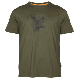 Pinewood Herren T-Shirt Moose Olive M