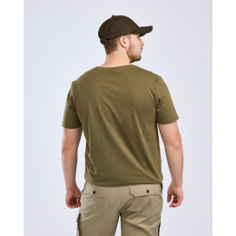 Pinewood Herren T-Shirt Moose Olive M