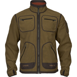 H&auml;rkila Herren Fleecejacke Kamko Dark Olive/Arabian Spice M
