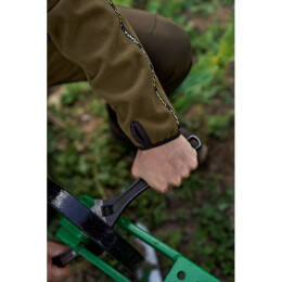 H&auml;rkila Herren Fleecejacke Kamko Dark Olive/Arabian Spice XL