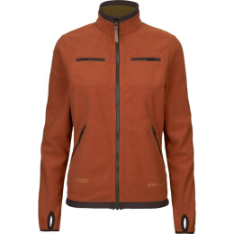 H&auml;rkila Damen Fleecejacke Kamko Dark olive/Arabian spice L