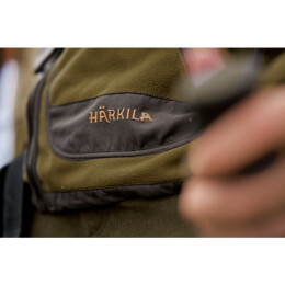 H&auml;rkila Damen Fleecejacke Kamko Dark olive/Arabian spice L
