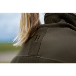 H&auml;rkila Damen Fleecejacke Fjell Hunting Green/Willow Green L