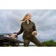 Härkila Damen Fleecejacke Fjell Hunting Green/Willow Green L