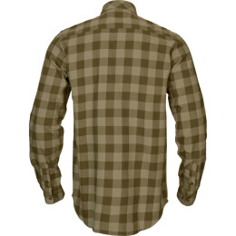 H&auml;rkila Herren Hemd Scandinavien Dark olive check L
