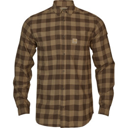 H&auml;rkila Herren Hemd Scandinavien Antique Bronze Check 3XL