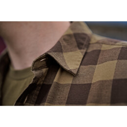 H&auml;rkila Herren Hemd Scandinavien Antique Bronze Check 3XL