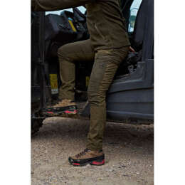 H&auml;rkila Damen Hose Fjell Dark olive/Willow green 32&quot; 40