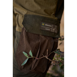H&auml;rkila Herren Zip-Off-Hose Logmar Lightweight Dark olive/Willow green 32&quot; 56