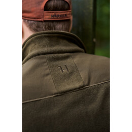 H&auml;rkila Herren Fleeceweste Fjell Hunting Green/Willow Green L