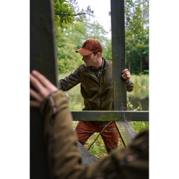 H&auml;rkila Herren Fleeceweste Fjell Hunting Green/Willow Green L