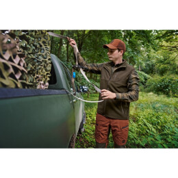 H&auml;rkila Herren Fleeceweste Fjell Hunting Green/Willow Green L