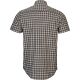 Härkila Herren Kurzarmhemd Fjell Naval Blue Check 3XL