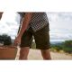 Härkila Herren Shorts Fjell Dark olive/Willow green 50
