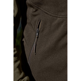 H&auml;rkila Herren Fleecejacke Olaf Shadow Brown/Forest night XL