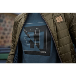 H&auml;rkila Herren T-Shirt H-Logo Sea Blue M