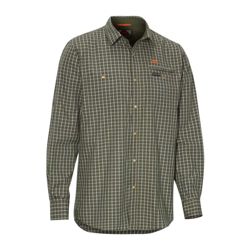 Swedteam Herren Hemd Lynx Antibite Green 4XL