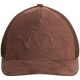 Blaser Unisex Kappe Argali 3D Debossed One Size Dunkelbraun
