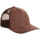 Blaser Unisex Kappe Argali 3D Debossed One Size Dunkelbraun