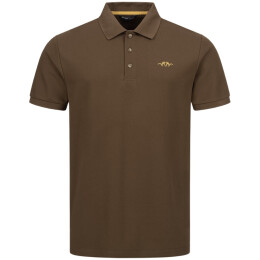 Blaser Herren Solid Poloshirt 25 Dunkelbraun L