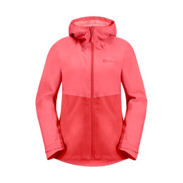 Jack Wolfskin Damen Jacke Weiltal 2L Sunset Coral M