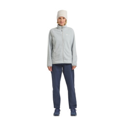 Jack Wolfskin Damen Fleecejacke Moonrise FZ Cool Grey M