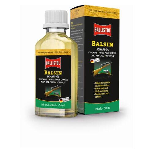Ballistol Balsin Schaft-Öl hell 50 ml
