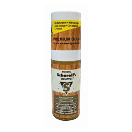 Ballistol Scherell s SCHAFTOL 50 ml Flasche mit Applikationsschwamm Premium Gold