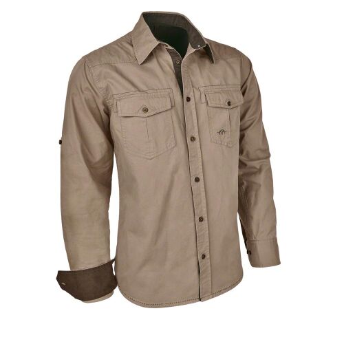 Blaser Herren Hemd Alan Twill Sand