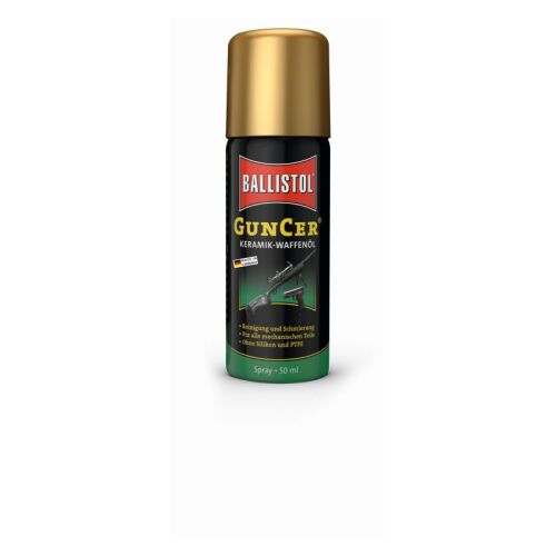 Ballistol GunCer Keramik-Waffenöl Spray 50 ml