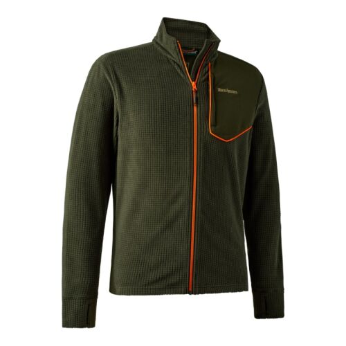 Deerhunter Herren Fleecejacke Chamois Full-Zip Forest Green L