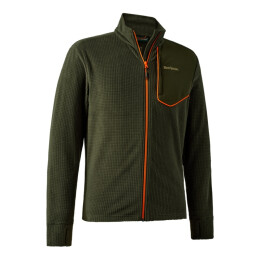 Deerhunter Herren Fleecejacke Chamois Full-Zip Forest Green L