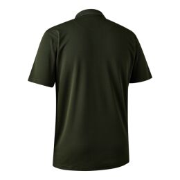 Deerhunter Herren Climate Poloshirt mit 37.5&reg; Technology Forest Ember S