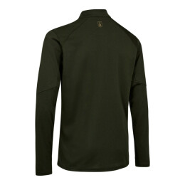Deerhunter Herren Climate Langarm Shirt &frac12; -Zip mit 37.5&reg; Technology Forest Ember 2XL