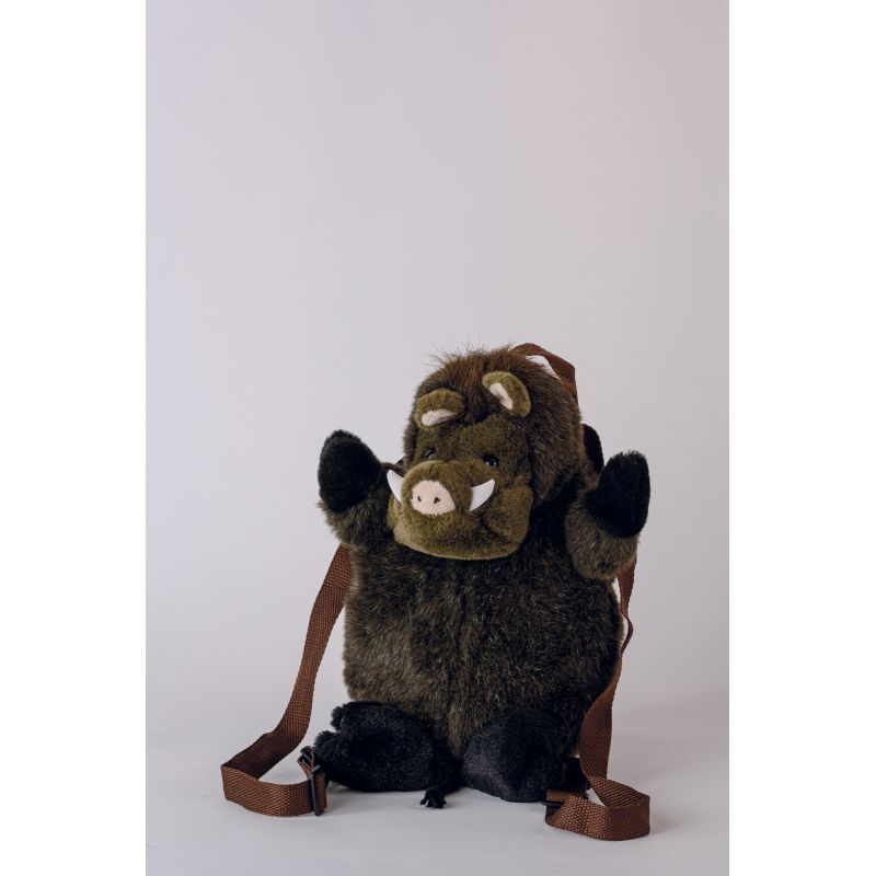 Nature de Brenne Plüsch-Rucksack Wildschwein