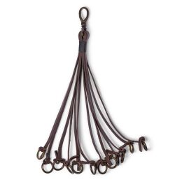 Waidmanns H&uuml;hnergalgen Lasso 12 Schlingen Braun