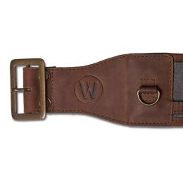 Waidmanns Leder Patroneng&uuml;rtel Janko Braun/ Grau (Kaliber 12,16,20)