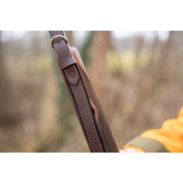 Waidmanns Leder Gewehrriemen Rob R&uuml;ckseite Schwarz