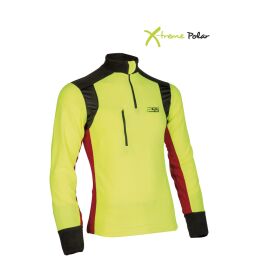 PSS X-treme Polar Fleeceshirt Gelb/Rot S