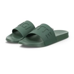 Waidmanns Unisex Badepantolette Gr&uuml;n