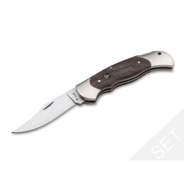 Böker Taschenmesser Optima Walnuss Set