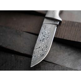 B&ouml;ker Jagdmesser M-One Damast feststehend