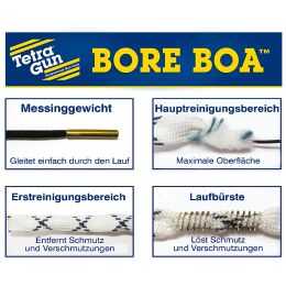 TETRA GUN Bore Boa Laufreinigungsschnur f&uuml;r LW Kal. 8mm
