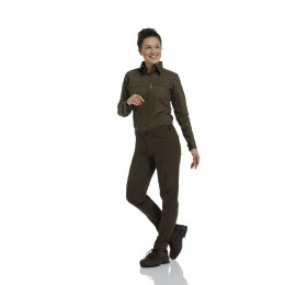 Rovince Damen Hose Savanna Olivgr&uuml;n 34
