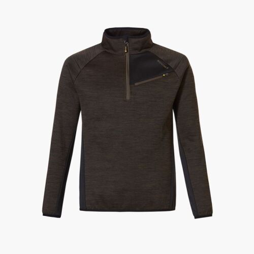 Rovince Herren Zip Pullover Ergoline Oliv