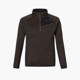 Rovince Herren Zip Pullover Ergoline Oliv