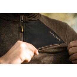 Rovince Herren Zip Pullover Ergoline Oliv