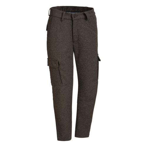 Rascher Herren Loden Cargohose Jaga Flex Ludwig Steingrau Oliv 54