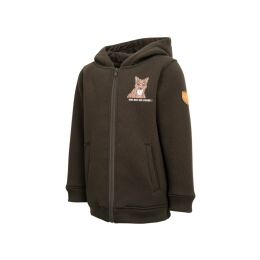 Hubertus Kinder Hoodie mit Rei&szlig;verschluss &quot;Ich bin ein Fuchs&quot;